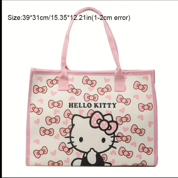 Hello Kitty Pink and Cream Tote Bag - Picture 3 of 5